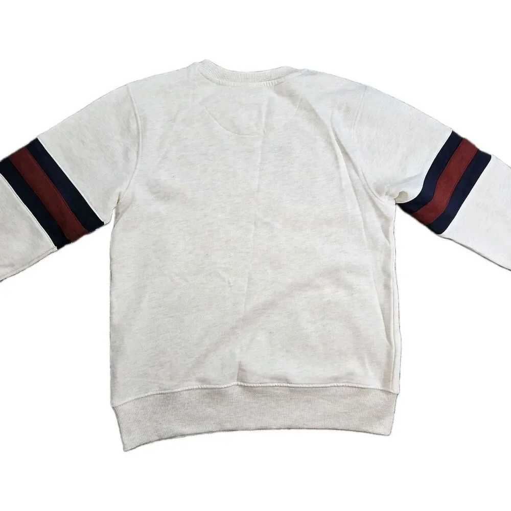 Boys Levi’s Sweatsuit Set Large Sweatshirt Jogger Pants 2 Piece Light Gray